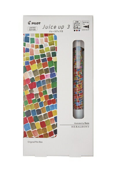 PILOT｜パイロット 【限定】ジュースアップ3 ヘラルボニー 多色ボールペン [0.4mm] フウコ「ハジメテノシカク」 LKJP3-S4H25-FCのサムネイル