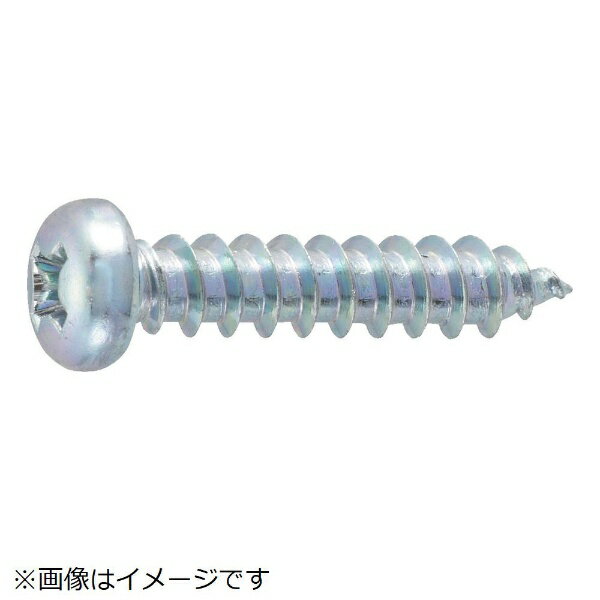 トラスコ中山｜TRUSCO NAKAYAMA ナベ頭タッピングねじ　三価白　M3X20　106本入　B7070320