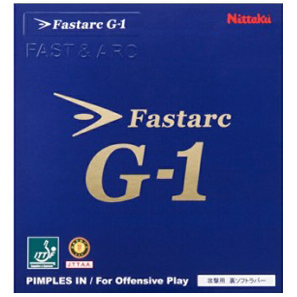 ニッタク｜Nittaku ラバー 裏ソフト【テンション系】 ファスターク G-1 特厚 レッド NR-8702