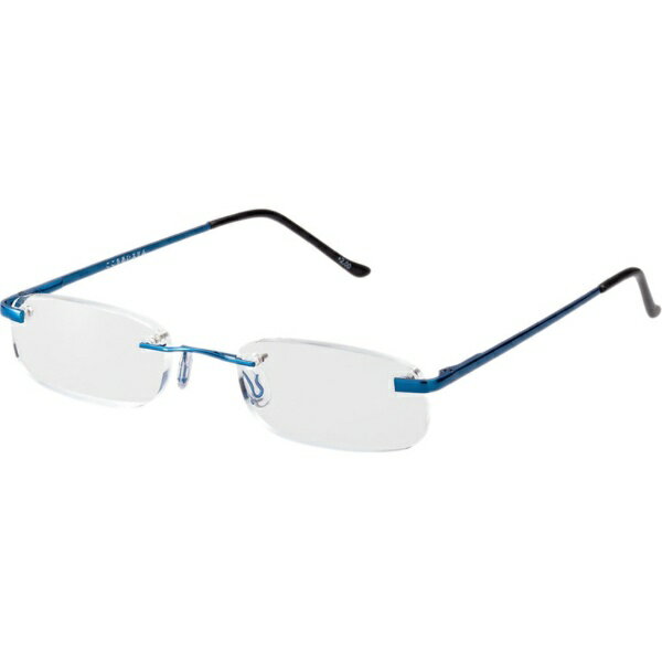 パール｜Pearl 既製老眼鏡 ここちあいスリムII（+3.00） ブルー