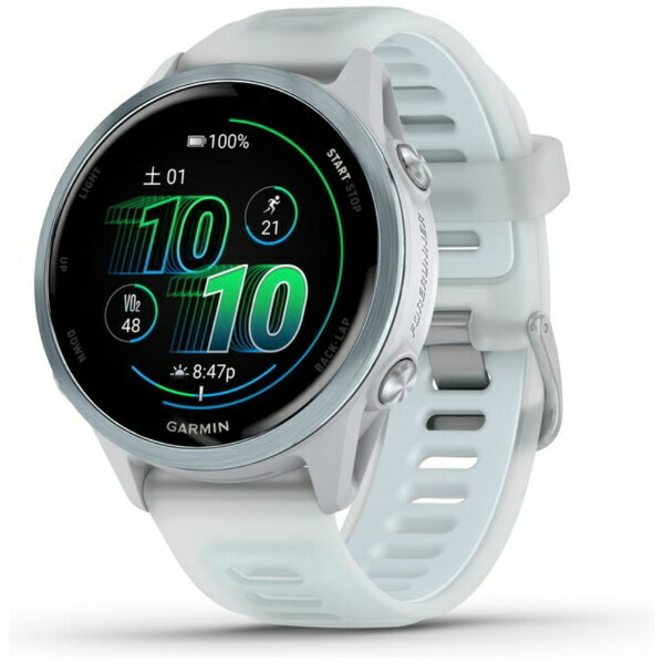GARMIN|ガーミン Forerunner 570(フォアランナー570)42mm ランニングGPSスマートウォッチ White / Cloud 010-02970-31【Suica対応】