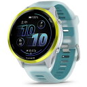 【エントリーで最大全額ポイント還元|9/11迄】 GARMIN|ガーミン Forerunner 570(フォアランナー570)47mm ランニングGPSスマートウォッチ White / Amp Yellow 010-02971-31【Suica対応】