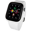 クールモバイルカンパニー APPLE WATCH 7-9 45MM フルカバーケース&シリコンバンドセット ホワイト AWSET45-WH