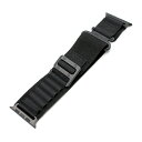 クールモバイルカンパニー APPLE WATCH 1-10/SE1-2/ULTRA1-2 42(1-3のみ)/44/45/46/49MM アルパインバンド ブラック AWBN2544-02BK(2)
