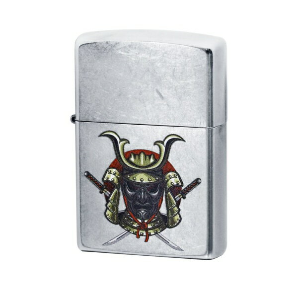 海外人気も高い、日本の伝統と粋を感じる和柄ZIPPO。兜をかぶった侍と刀がプリントされたデザインです。海外の方へのプレゼントにもおすすめです。