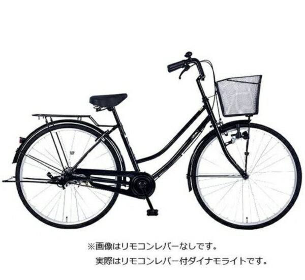 軽快車としてのスタンダードな機能と、必要な安全性能・品質をしっかりと詰め込んだ、リーズナブルな「アフィッシュ」シリーズ。■LEDダイナモライト（リモコンレバー付)抵抗が少なく、長寿命。低速走行時でも明るく点灯する白色LED仕様のダイナモライト。リモコン式レバーで安全に点灯/消灯の操作が出来ます。■リアキャリア（クラス18）耐荷重18kg。後バスケット等を装着すれば、さらに積載能力が向上します。（※後チャイルドシートの取り付けには対応しません。）■両立スタンド標準装備駐輪時等、安定感のある両立スタンド。■フィン付きバンドブレーキ（後ブレーキ）下り坂で連続してブレーキ操作をするとパッド等が摩擦熱で高温になり摩擦力が減少し制動力が低下してしまいます。それを防止する「ブレーキの耐熱性」に適合したブレーキです。ドラム部にアルミ製フィンを付けて放熱性を高め、耐熱性を満たすことを実現しました。■BAA（安全・環境基準適合車）BAAマークが貼付された自転車は、一般社団法人自転車協会が制定した安全・環境基準適合車です。