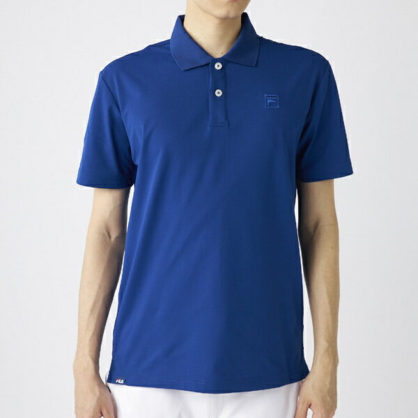 FILA Golf - フィラゴルフ｜FILA GOLF メンズ ポロ衿半袖シャツ ブルー 745672L [メンズ /Lサイズ]【返品交換不可】