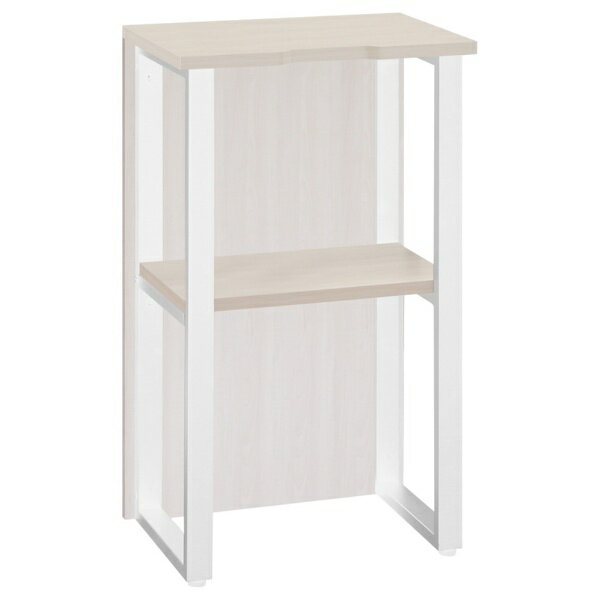 カグクロ｜KAGUKURO ALetto（アレット）無人受付カウンター（W600×D400×H1000mm） ホワイトフレーム×ラ..