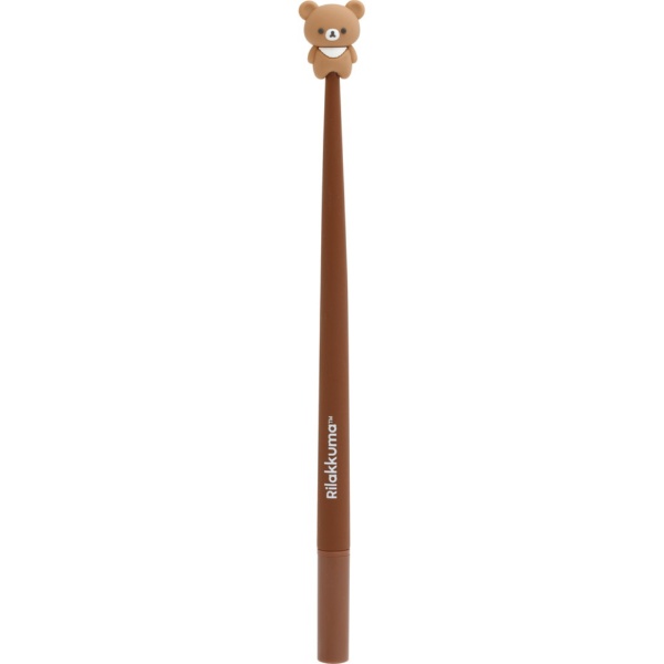 サンエックス｜san-x くねくねペン [0.5mm] BASIC RILAKKUMA Flower チャイロイコグマ PR13404