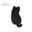 ナカバヤシ ねこのせ マルチポーチ S クロネコ NNS-MP01BK(4)