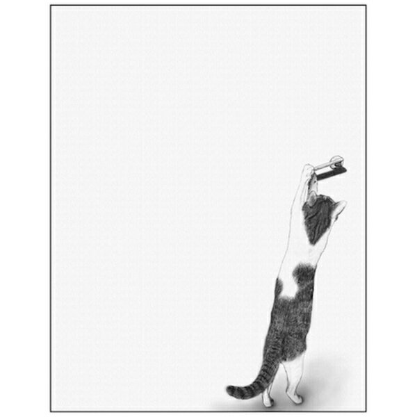 トレード｜TRADE sign city キャンバス Sketch 猫とドアノブ F12 No.43200 【メーカー直送・代金引換不..