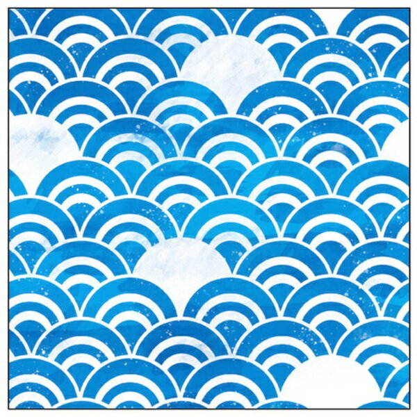 トレード｜TRADE sign city キャンバス Pattern 青海波（青） S20 No.43940 【メーカー直送・代金引換..