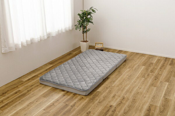 萩原｜HAGIHARA ピタ—ら　メレンゲタッチの敷きパッド　シングル　100×200