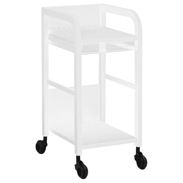 カグクロ｜KAGUKURO フリーアドレス用オープンワゴン（W291×D350×H640mm） ホワイト