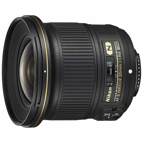 ニコン｜Nikon カメラレンズ AF-S NIKKOR 20mm f/1.8G ED NIKKOR（ニッコール） ブラック ニコンF /単焦点レンズ AFS201.8G