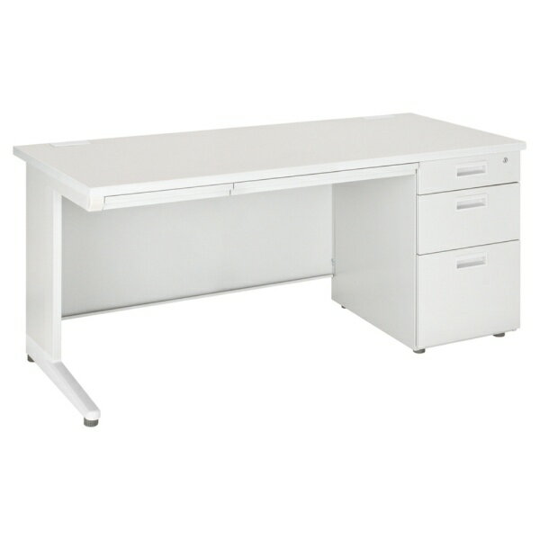 横幅1400mmのゆったりサイズの片袖机です。向かい合わせで配置した2つ分のデスクの奥行きに合うサイズですので、机のレイアウトの際、是非ともマネージメント職の方に利用していただきたい商品です。かなりゆったりとしたサイズですので、パソコンから...