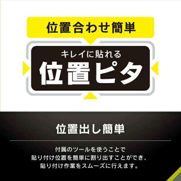 トリニティ｜Trinity 11インチ iPad（A16）、10.9インチ iPad（第10世代）用 超透明 反射防止 画面保護フィルム 位置ピタ TR-IPD2510-PFI-ARAG