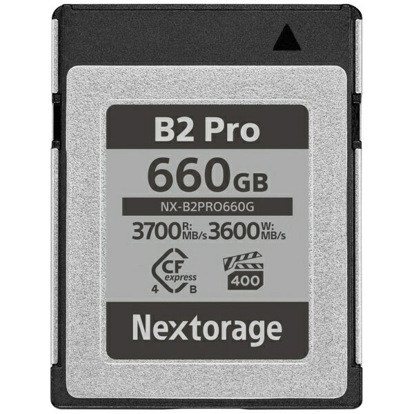 Nextorage｜ネクストレージ CFexpress 4.0 Type B PRO Series 660GB VPG400 NX-B2P...