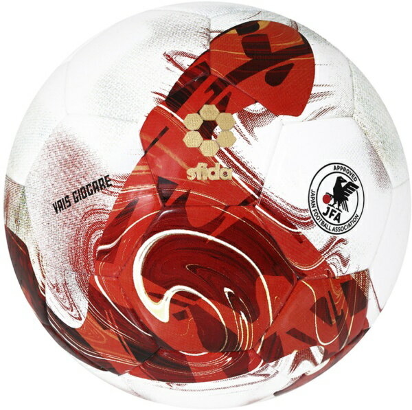 イミオ｜imio サッカーボール SFIDA (スフィーダ) VAIS GIOCARE (5号球) ホワイト×レッド SB23VG02