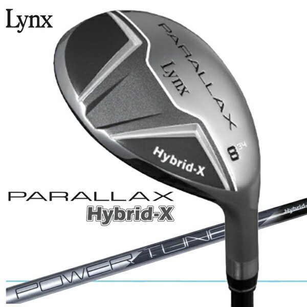 LYNX - LYNX｜リンクス アイアン #8 パララックス ハイブリッド エックス PARALLAX Hybrid-X LX-PX-HB [34° /LYNXオリジナルカーボン /SR /右利き用]
