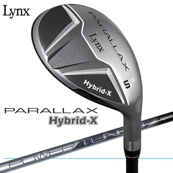 LYNX - LYNX｜リンクス アイアン #5 パララックス ハイブリッド エックス PARALLAX Hybrid-X LX-PX-HB [22° /LYNXオリジナルカーボン /R /右利き用]