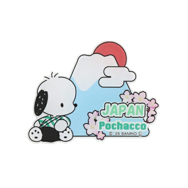 OWLTECH｜オウルテック アクリルマグネット 富士山＆着物 ポチャッコ LSA-MAFK-103-PC