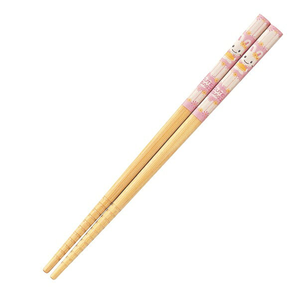 イシダ｜ISHIDA 箸 16.5cm 安全箸 キッズ箸 キュート 子供用 竹製 天然竹 ピンク