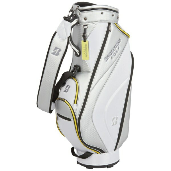 ブリヂストン｜BRIDGESTONE キャディバッグ 軽量ベーシックモデル シルバー CBG422 [47インチ対応 /5分..