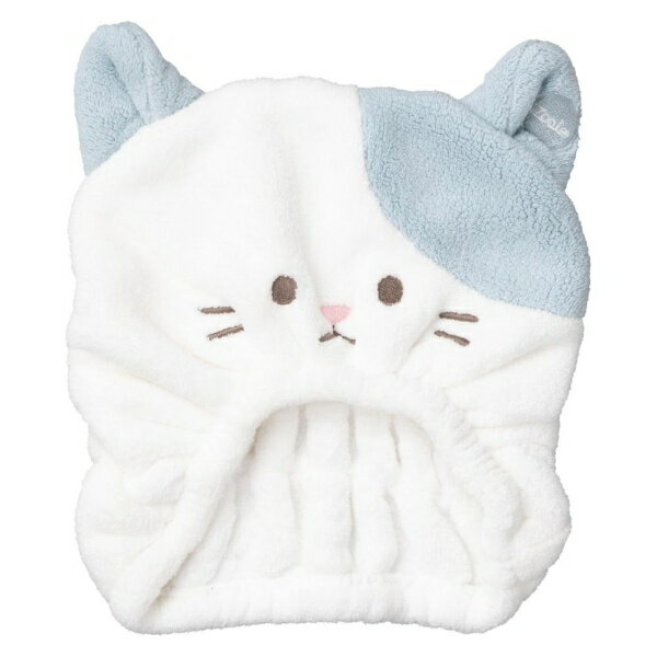 CB Japan｜シービージャパン Zooie fam 吸水アニマルキッズキャップ 猫 ホワイト 87401