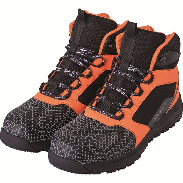 CUC｜シーユーシー ハイビス　耐滑・高耐久プロセーフティー（安全靴）　サイズ：24.5cm オレンジ 7800..