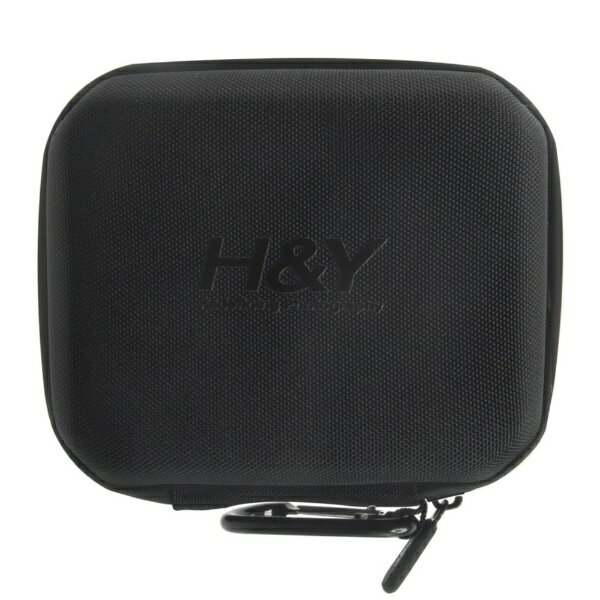 H&Y｜エイチアンドワイ ケース フィルターストレージバッグ セミハード ブラック CBAG
