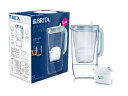 ブリタ|BRITA ポット型浄水器グラスジャグライトブルー マクストラプロカートリッジ1個付 ブリタ ライトブルー KBGJCB1M