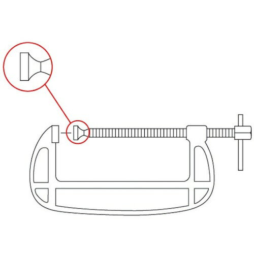 スーパーツール｜SUPER TOOL シャコ万力用アダプタ　BCA150《※画像はイメージです。実際の商品とは異なります》