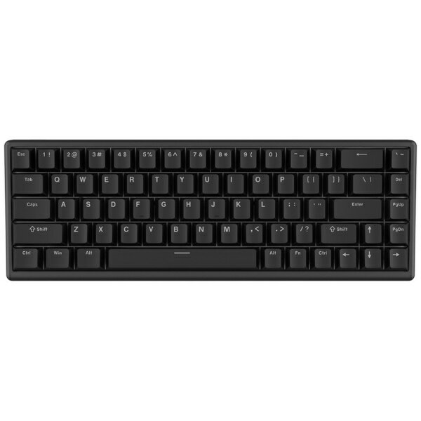 Arbiter Studio｜アービタースタジオ ゲーミングキーボード(ラピッドトリガー対応) TENKO Polar 65 +(英語配列) Just Black as-polar-65-plus-just-black-fpgm [有線 /USB]