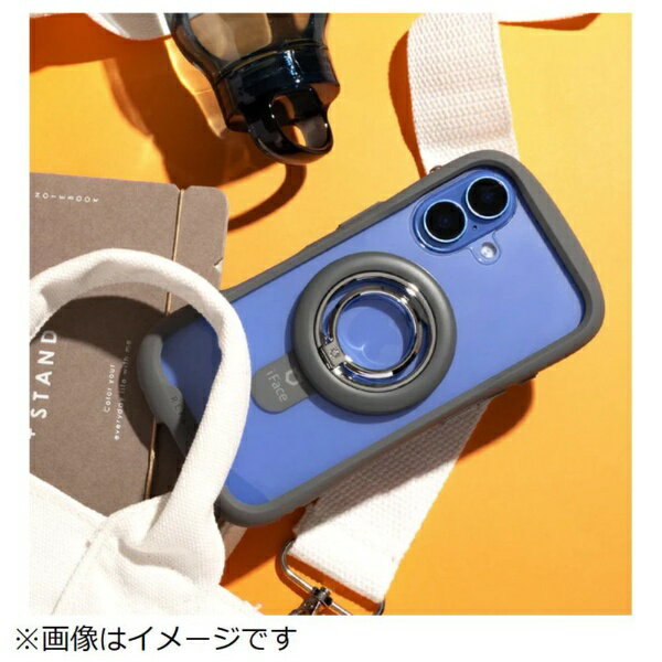 HAMEE｜ハミィ iFace MagSynq Ring Holder iFace ローテートタイプ/グレー 41-991084