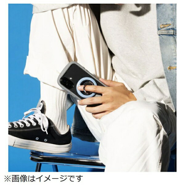 HAMEE｜ハミィ iFace MagSynq Ring Holder iFace ローテートタイプ/ペールブルー 4...