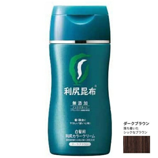 【エントリーで最大全額ポイント還元｜7/18迄】 ピュール｜Pyuru ［白髪用］利尻カラークリーム ダークブラウン