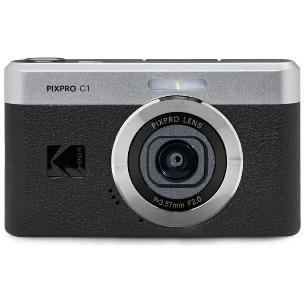 【2025年06月21日発売】 Kodak｜コダック KODAK PIXPRO コンパクトデジタルカメラ CLASSIC SERIES ブラック C1BKのサムネイル