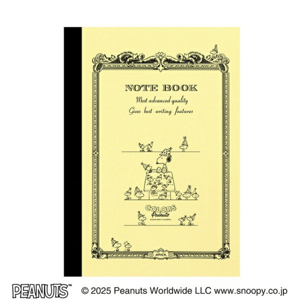 アピカ｜APICA CDノート COLORS OF PEANUTS スヌーピー CDP11SN [A5 /7mm(A罫) /横罫線]