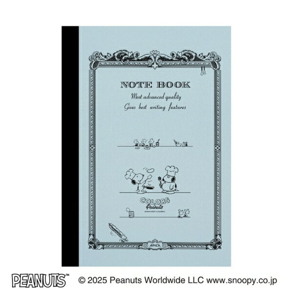 アピカ｜APICA CDノート COLORS OF PEANUTS オラフ CDP11OL [A5 /7mm(A罫) /横罫線]