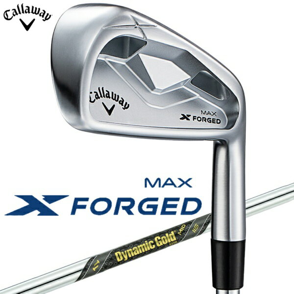 【エントリーで最大全額ポイント還元|11/27迄】 キャロウェイ|Callaway アイアン 5本セット #6〜9、PW X FORGED MAXアイアン [D...