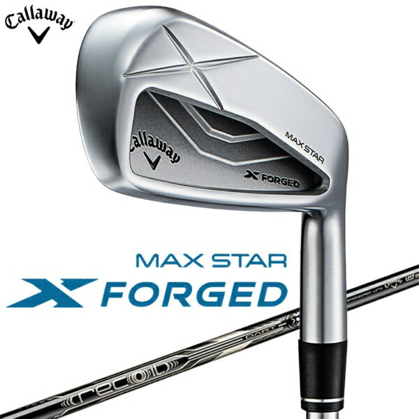 【エントリーで最大全額ポイント還元|11/27迄】 キャロウェイ|Callaway アイアン 5本セット #6〜9、PW X FORGED MAX STARアイ...