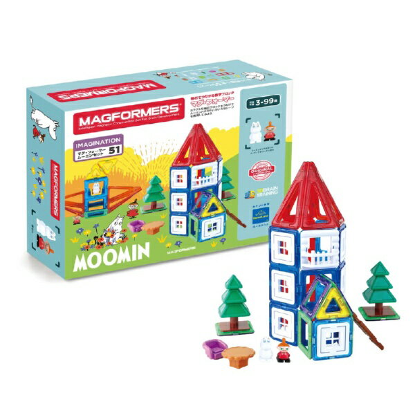 ボーネルンド｜Borne Lund MF770002　マグ・フォーマー　ムーミンセット ボーネルンド MF770002