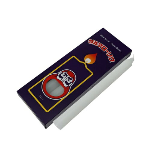 東海製蝋 ろうそく ダルマ 30号 4本入 450g 東海製蝋 101-12 東海製蝋 ろうそく ダルマ 30号 4本入 450g 東海製蝋 101-12