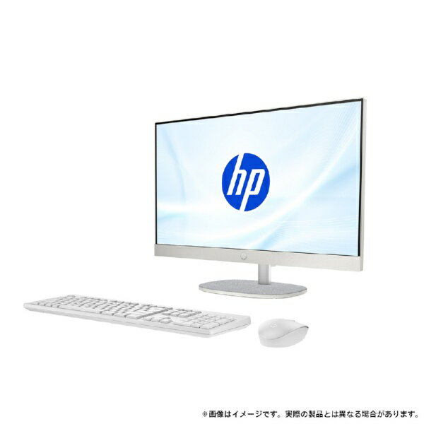 【エントリーで最大2万ポイント当たる｜1/20まで】 HP｜エイチピー デスクトップパソコン Aio シェルホワイト BD5A6PA-AAAB [23.8型 /Windows11 Home /intel Core Ultra 5 /メモリ：16GB /SSD：1TB /Office HomeandBusiness /2025年6月モデル] 3