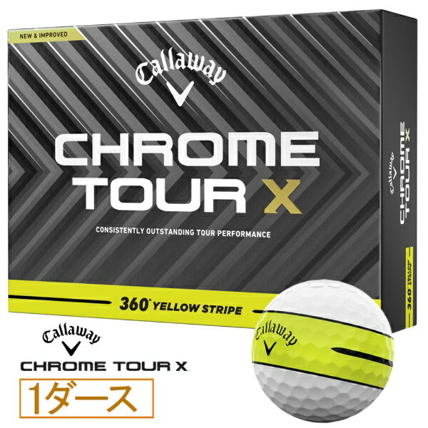 CHROME TOUR X 360° YELLOW STRIPE�{�[�� [�z���C�g]