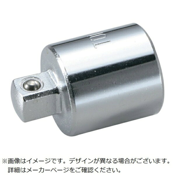 ■差込角の異なるソケットとハンドルを接続するアダプターです。【仕様】・差込角凹（mm）： 9.5・差込角凸（mm）： 6.35・全長（mm）： 23.9【材質／仕上】・構造用鋼
