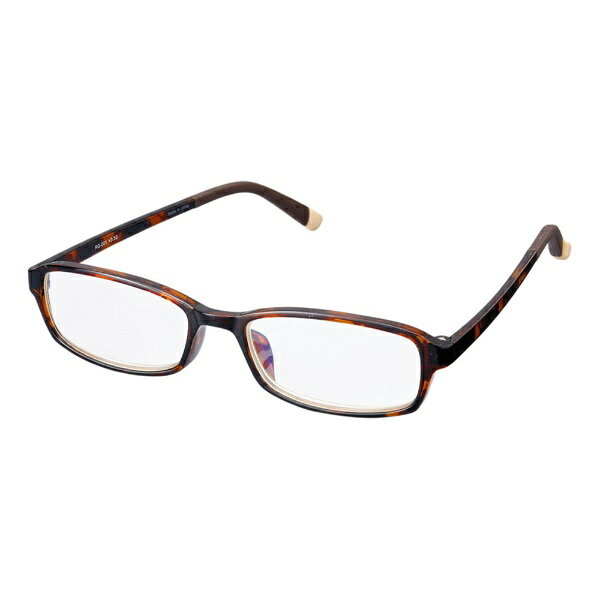 パール｜Pearl 既製老眼鏡 シンプルビジョンスリム +2.50 デミブラウン RG-001