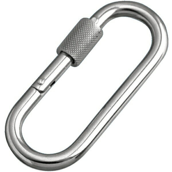 水本機械製作所｜MIZUMOTO MACHINE ステンレス プチカラビナ（環付） 線径5mm長さ57mm B2107