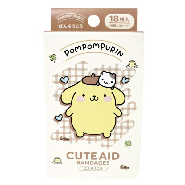 サンタン｜Santan キャラクターばんそうこう ポムポムプリン4 サンタン